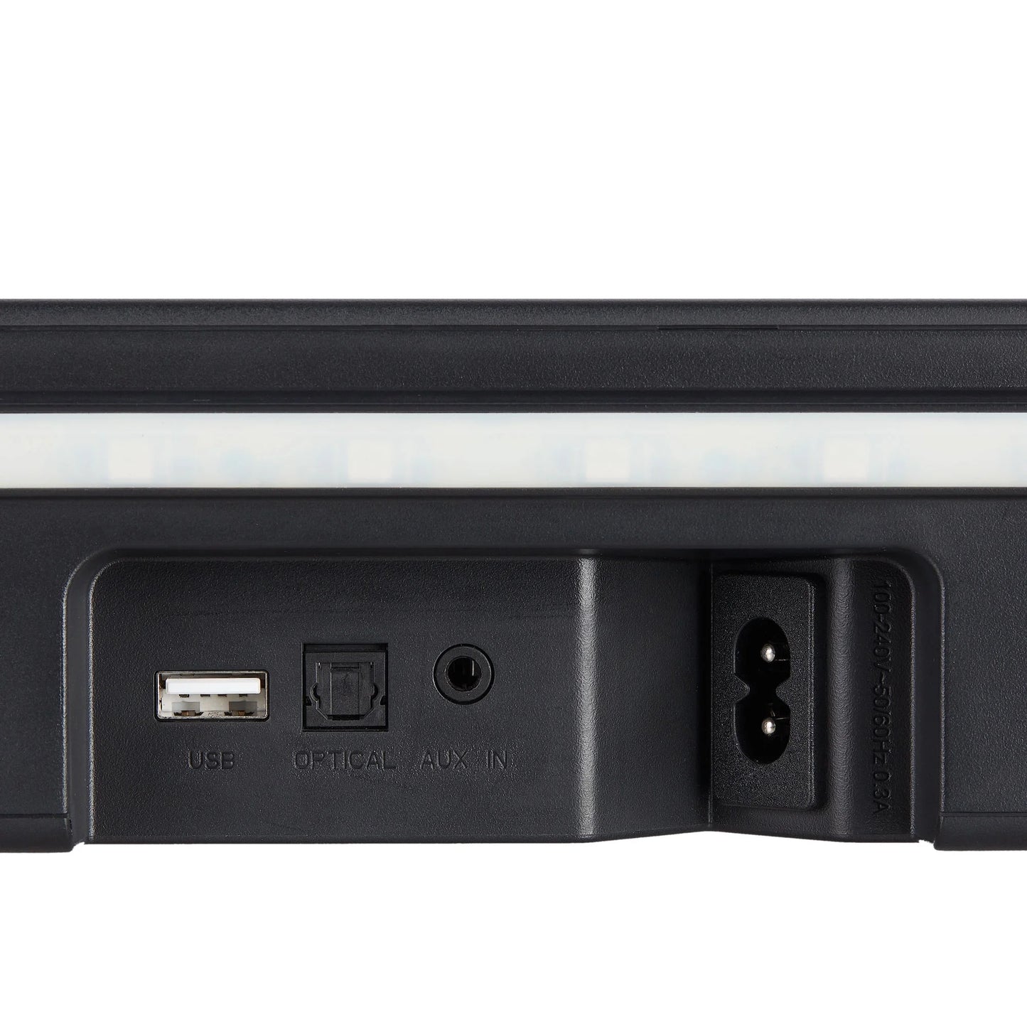 . 20" LED Soundbar with 2 Internal Speakers
