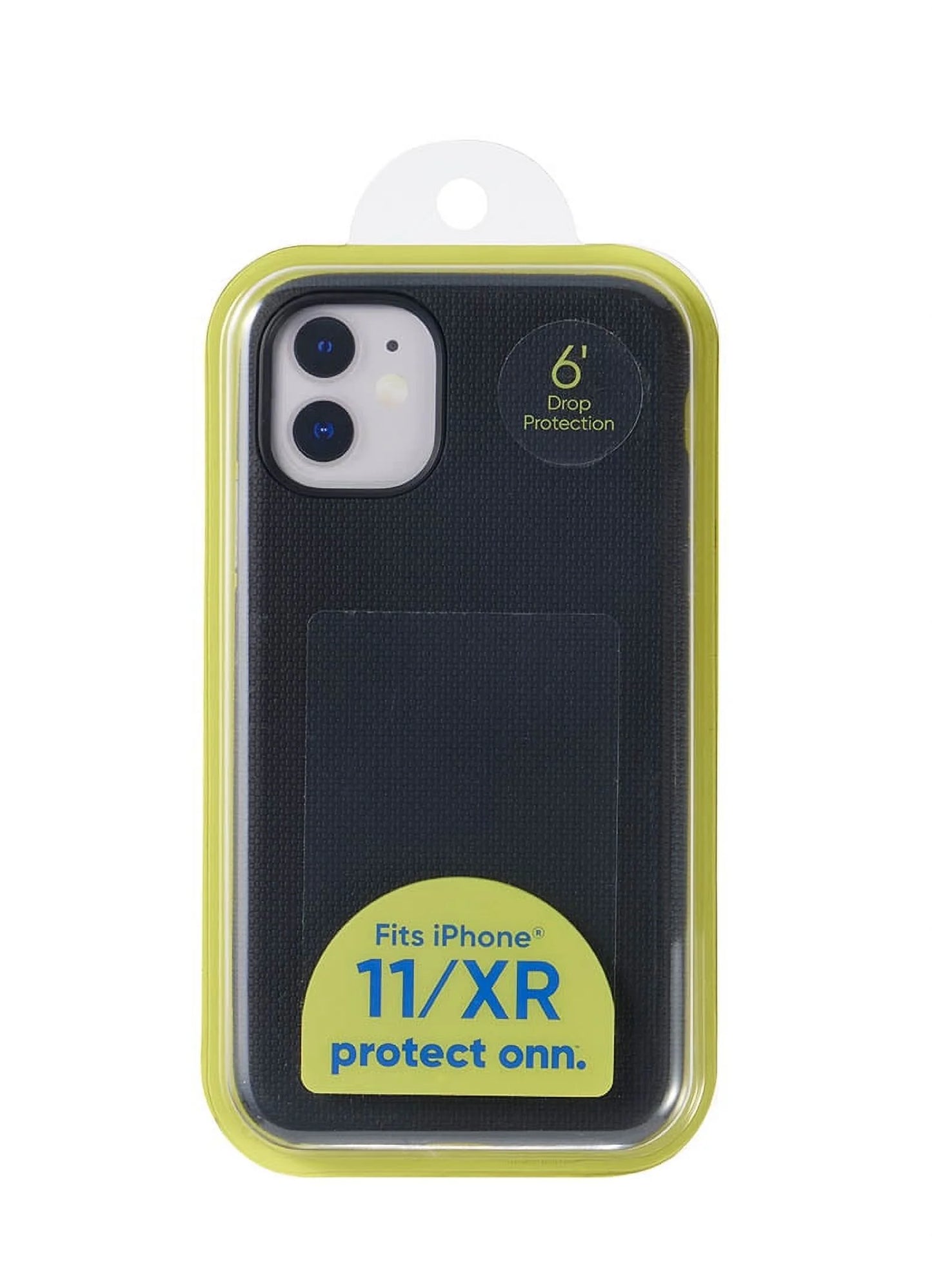 . Dual-Layer Phone Case for Iphone 11 / Iphone XR - Black