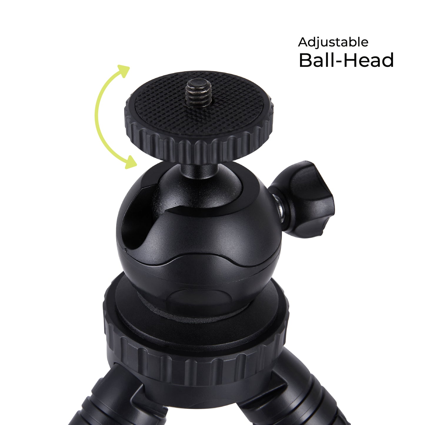 . Adjustable Mini Tripod Stand for Cameras/Gopros/Smartphone Devices