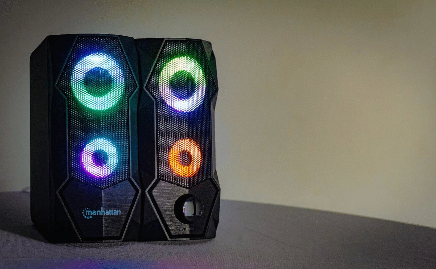 168359 USB Powered RBG Gaming Speakers