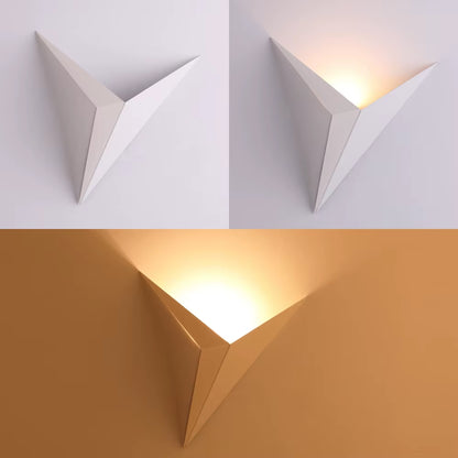 Modern Minimalist Triangle Shape LED Wall Lamps Nordic Style Indoor Wall Lamps Living Room Lights 3W AC85-265V Simple Lighting