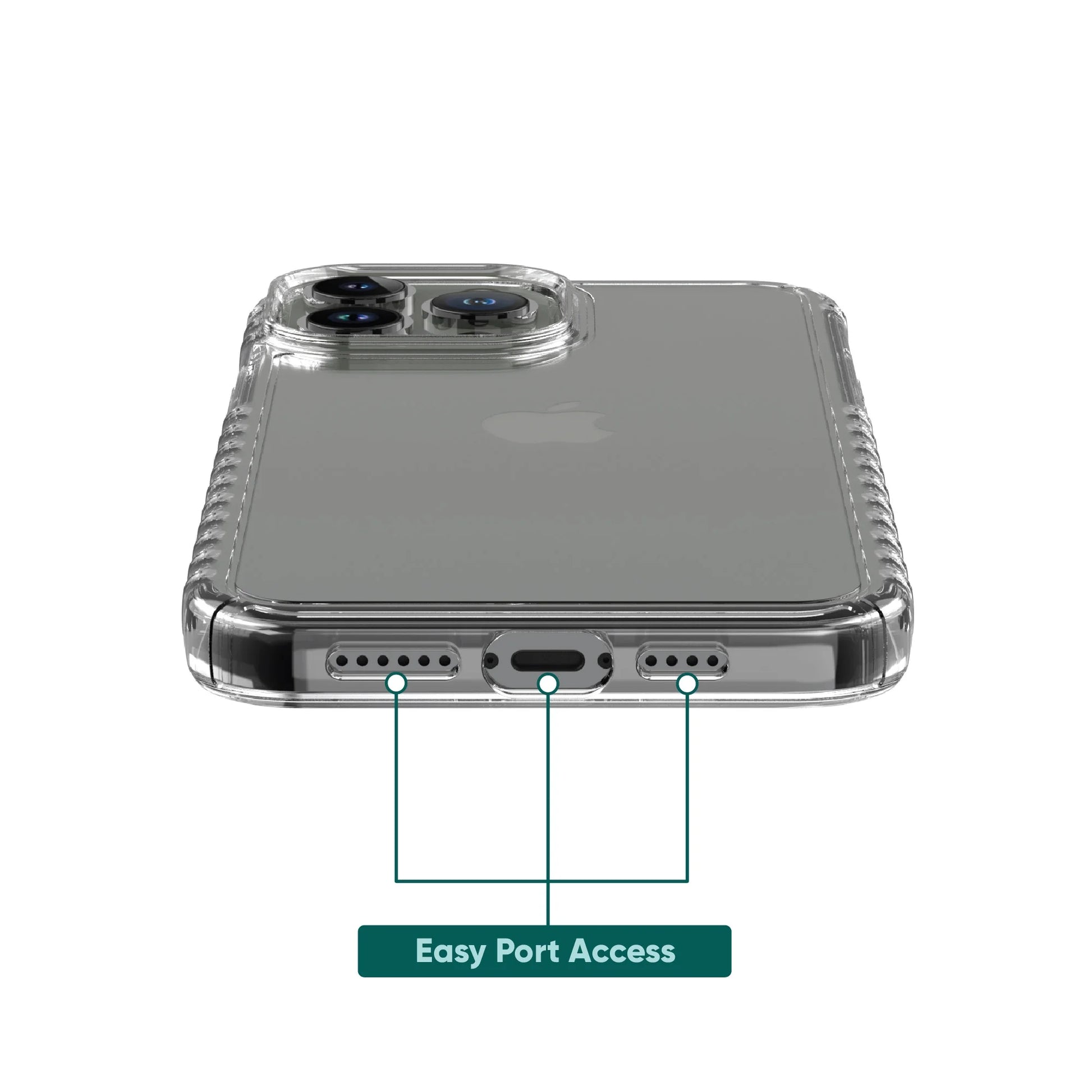 . Protective Gel Phone Case for Iphone 13 Pro Max / Iphone 12 Pro Max - Clear