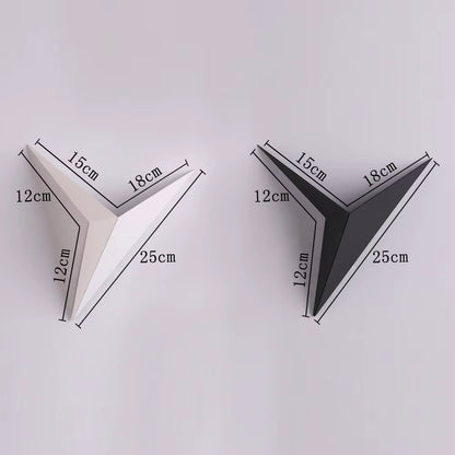 Modern Minimalist Triangle Shape LED Wall Lamps Nordic Style Indoor Wall Lamps Living Room Lights 3W AC85-265V Simple Lighting