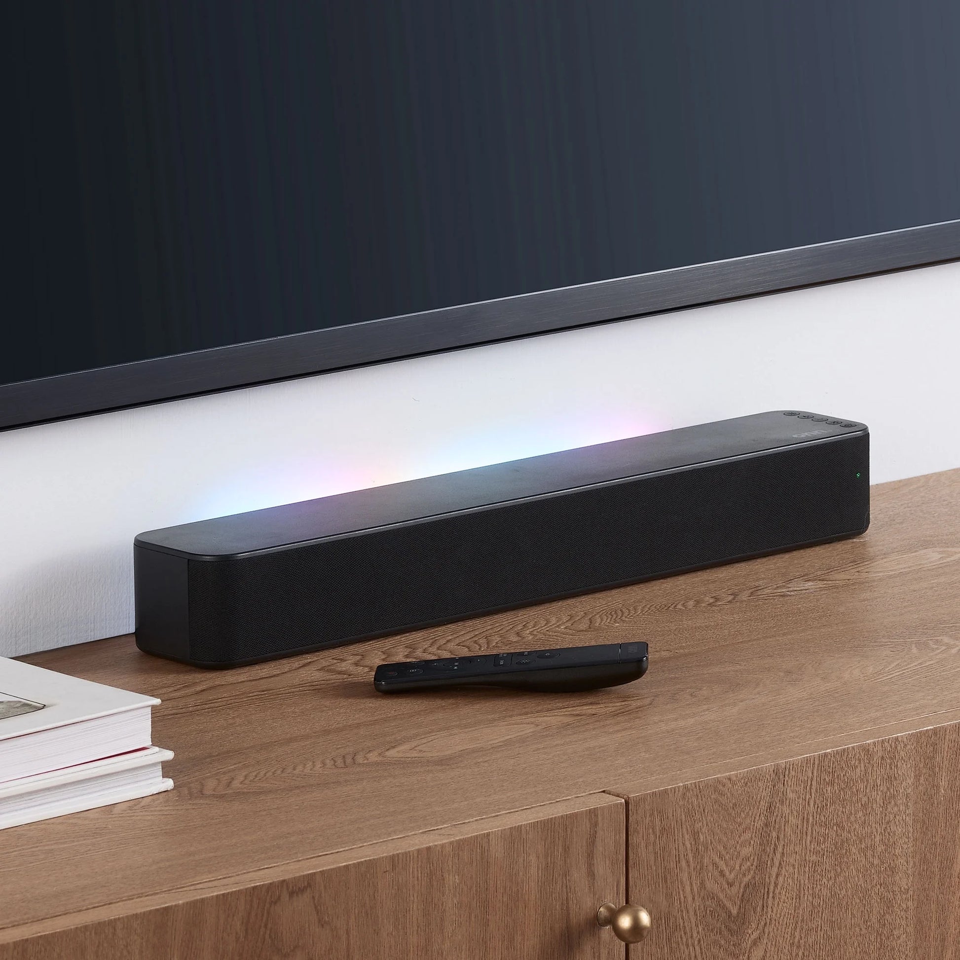 . 20" LED Soundbar with 2 Internal Speakers