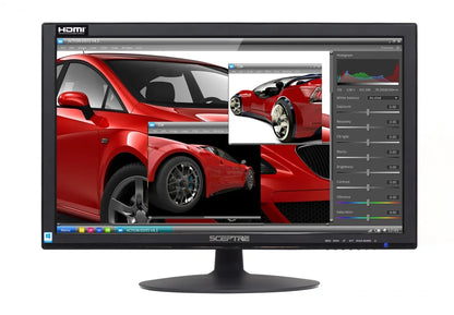 24" 75Hz Full HD 1080P LED Monitor HDMI VGA Build in Speakers, Brushed Black 2019 (E248W-19203S)