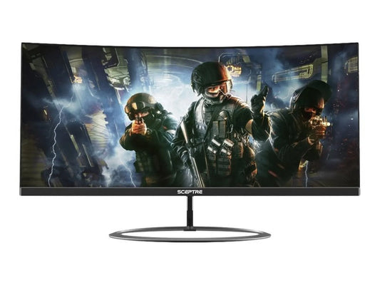 C305W-2560UN, LED Monitor, Curved, 30", 2560 X 1080 @ 85 Hz, VA, 250 Cd/M, 3000:1, 1 Ms, 2Xhdmi, Displayport, Speakers, Black