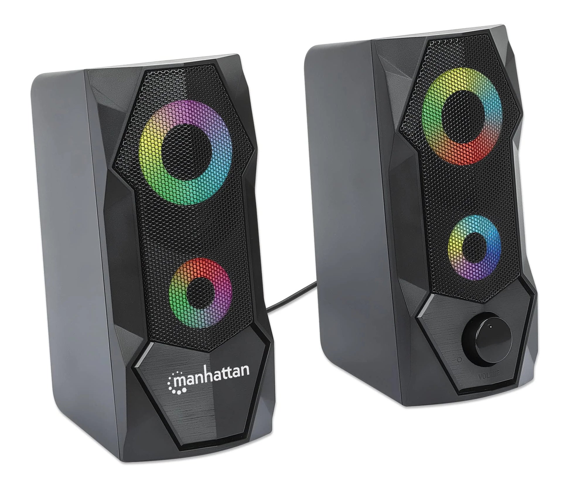 168359 USB Powered RBG Gaming Speakers