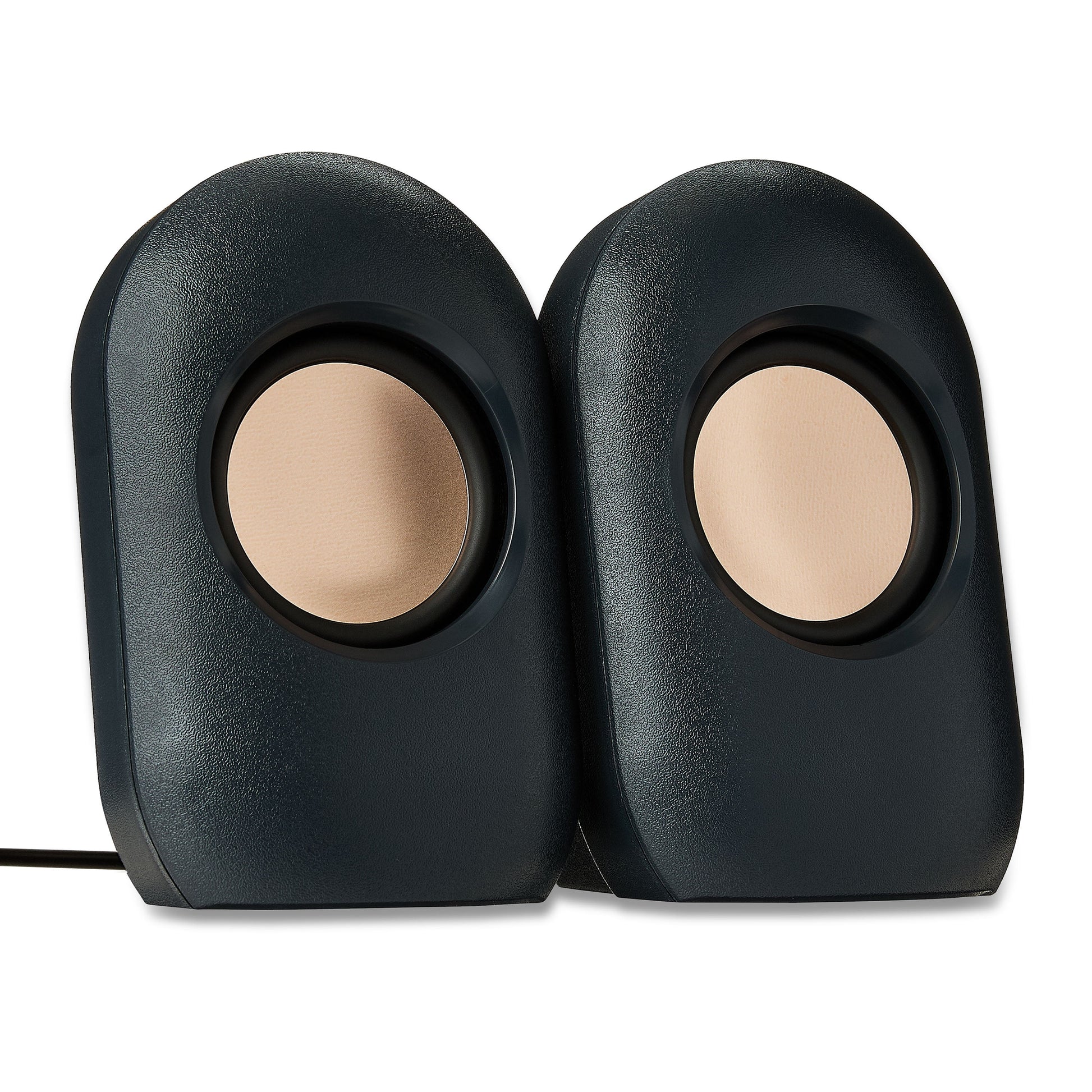 . Stereo Speaker with Volume Controls, 3.6 Ft 3.5Mm Aux with USB Power Cable